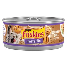 Wet Cat Food Gourmet Grill in Gravy Meaty Bits 5.5 oz Cans 24Pack 3.19 per gallon