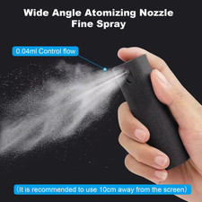 Microfiber Screen Cleaner Spray Bottle Set Phone iPad Laptop Glasses Cleaning