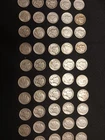 90% slver dime rolls. 25 Mercury + 25 Roosevelt = 50 coins. No junk or damaged.