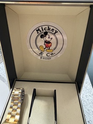 Vintage Seiko Mickey Mouse Watch with original box and price tag from the 80 s