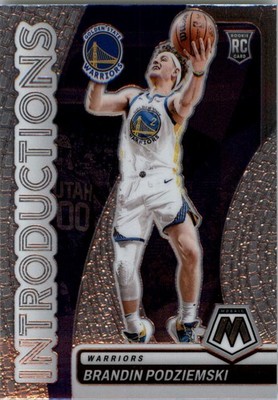 2023-24 Panini Mosaic Introductions #16 Brandin Podziemski - BSK