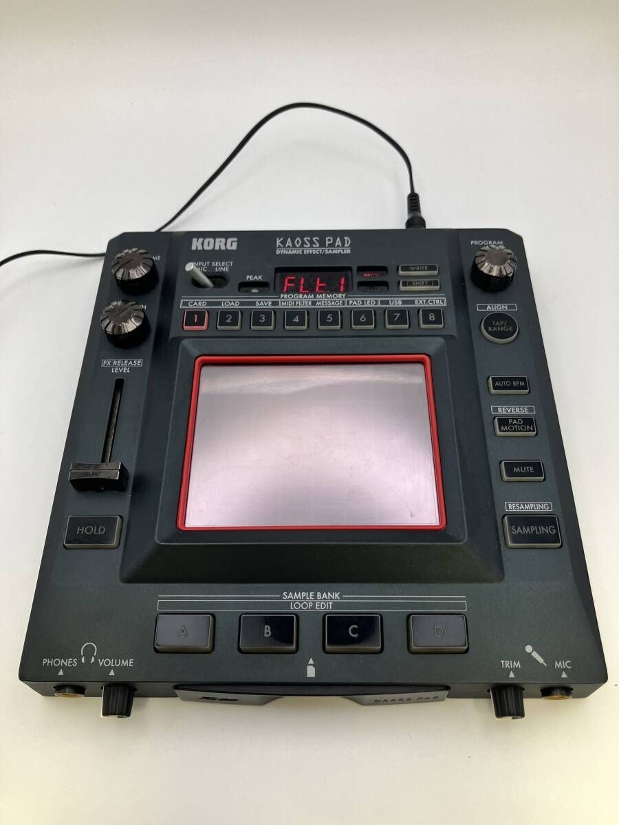 Korg KP-3 Kaoss Pad Dynamic Effect Sampler Sequencer Tested