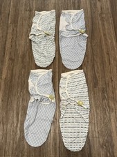 KeaBabies Sooth Swaddle Wrap 0-3 months bundle of 4