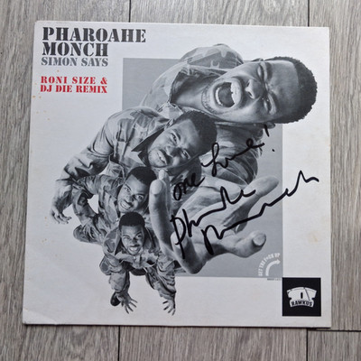 Pharoahe Monch   Simon Says (Roni Size & DJ Die Remix) : Rawkus **SIGNED** 12''