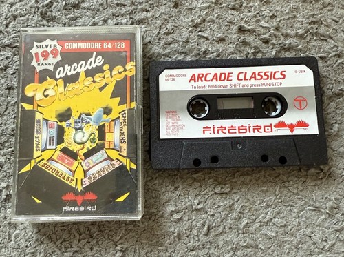 Arcade Classics Commodore 64 Spiel 4 in 1 siehe Bild Space Invaders & mehr