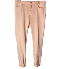 Tommy Hilfiger Pants Womens 12 Orange Lightweight New