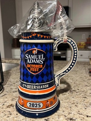 Samuel Sam Adams Octoberfest Beer Mug Stein 2025 Limited Edition #3577