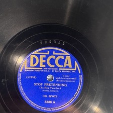 The Ink Spots You&rsquo;re Breaking My Heart All Over Again Decca 3288 78 RPM 1940