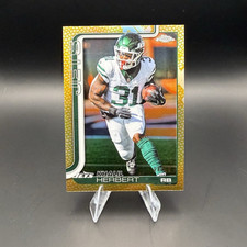 2025 Topps Chrome Khalil Herbert /50 #131 New York Jets Football Card