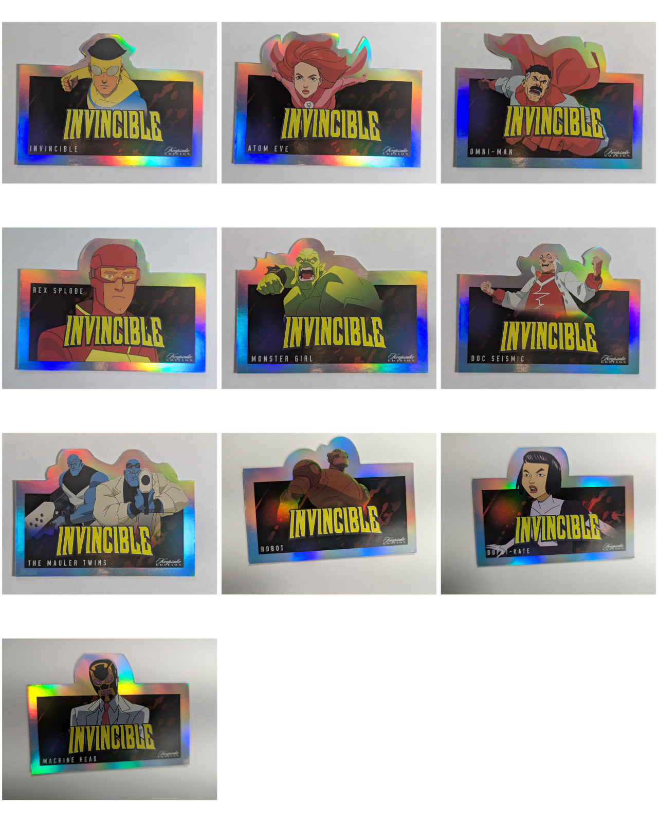 2025 Keepsake INVINCIBLE Season 1 #161-170 Punch Outs Trading Card You Pick