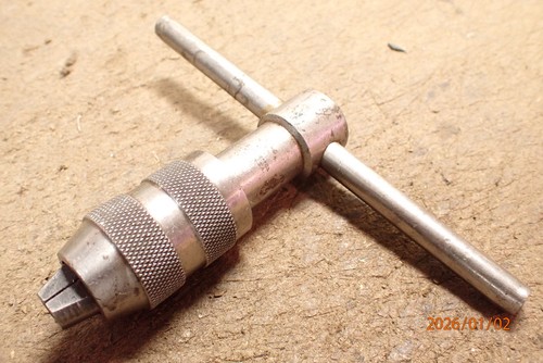 VINTAGE STARRETT NO. 93C METAL THREADING TAP HANDLE MACHINIST TOOL