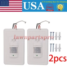 Auto On/Off Sensor Switch Motion Infrared PIR Occupancy Vacancy For Wall Lamp