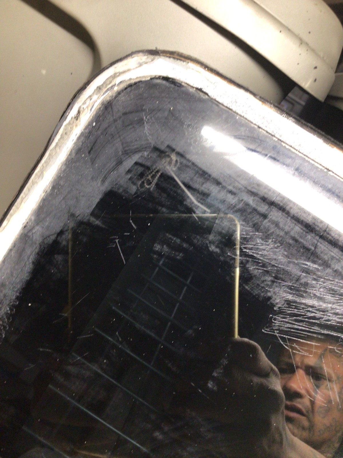 1966 - 1980 Rolls Royce Silver Shadow  Wraith II Sunroof Glass Window “AS IS”