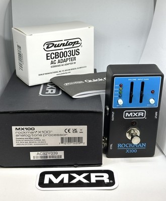 Dunlop MXR MX100 Rockman X100 Analog Tone Processor Guitar Effects Pedal