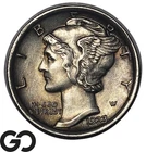 1923 Mercury Dime, BU++