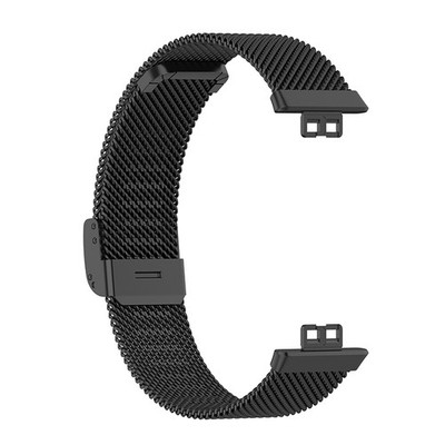 Für Huawei Watch Fit New /Watch Fit Armbänder Edelstahl Milanese Uhrenarmband