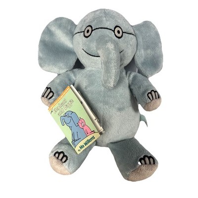 Gerald Elephant Plush 10  Mo Willems Elephant & Piggie Book w Tags 2007 Yottoy