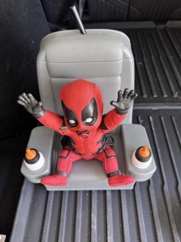 Baby Deadpool Popcorn Bucket Marvel Limited Edition Theater Exclusive Mint Shape