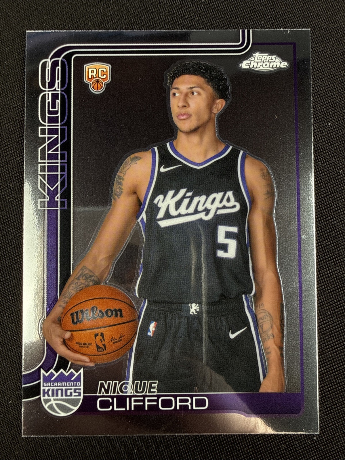Nique Clifford Rookie Card RC 2025-26 Topps Chrome Image Variation SSP #274