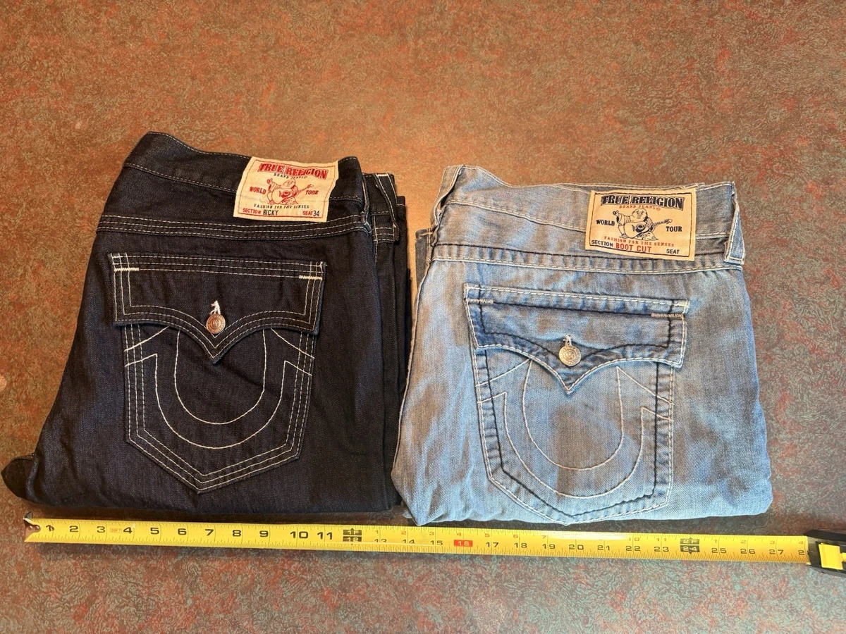 True Religion Ricky サイズ34 True Religion Ricky Men's 34 in Inseam Jeans for sale | eBay