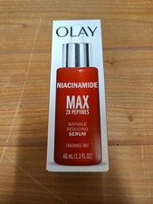 New Olay Niacinamide MAX 2X Peptides Wrinkle Reducing Serum 40ml Hydrate