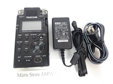 TASCAM DR-100MK2 Portable Linear PCM Audio Recorder With AC Adapter Japan Used