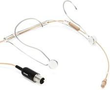 Shure DuraPlex Omnidirectional Headset Microphone, MTQG Connector, Tan (DH5T/...