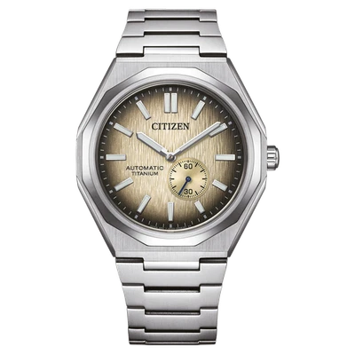 Citizen Super Titanium Zenshin 60 Silber Herren Armbanduhr NK5020-58P - Bild 1 von 4