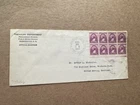 US 1936 FDC +Susan Anthony #784 BLK8 +Treasury Dept  Envelope +Uncommon
