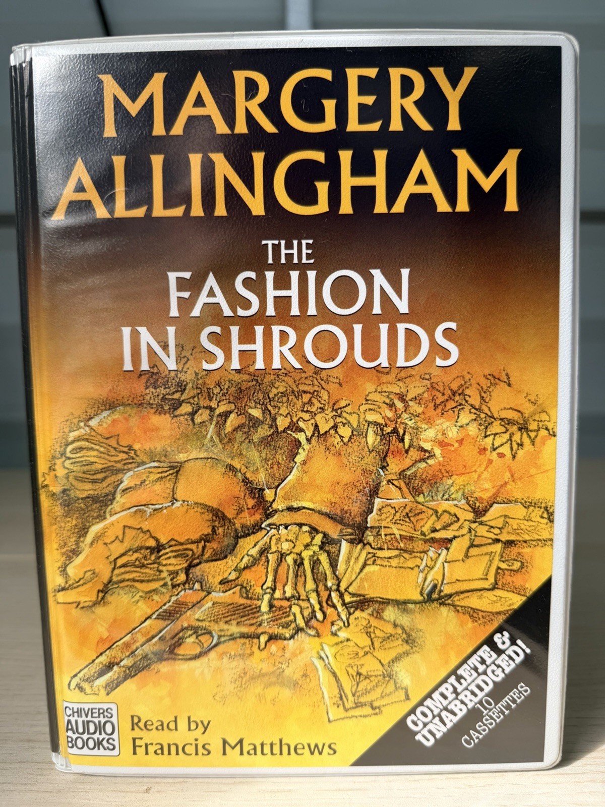 Margery Allingham The Fashion In Shrouds Unabridged Audiobook 10 Cassettes 2000