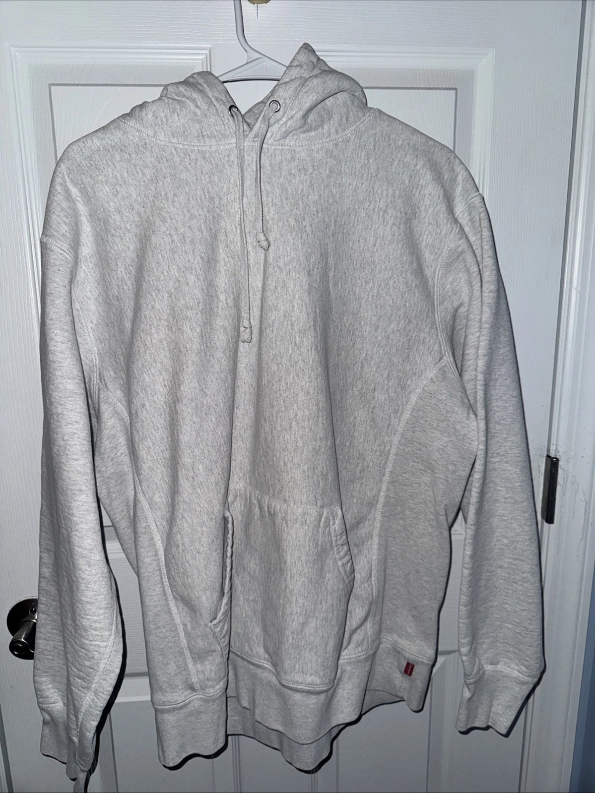 Sweat à capuche logo en relief suprême XL (FW17)
