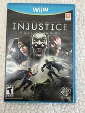 Injustice: Gods Among Us (Nintendo Wii U) With No Manual