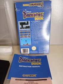 Nintendo NES PAL DISNEY DARKWING DUCK CAPCON BOXED