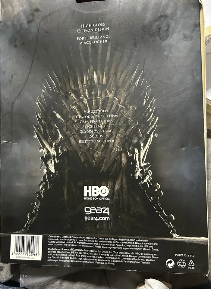 Gear4 Juego de Tronos iPad 3ª Generación Cubierta L#1547 Foto 4 de 4