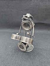 NUTS AND BOLTS DRUMMING FROG FUNKY METAL FIGURE 6"
