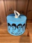 The Beatles 45 RPM Vinyl Record Blue Disk-Go-Case Record Holder.