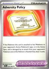Adversity Policy 74/86 2026 ME Chaos Rising Regular Uncommon NM