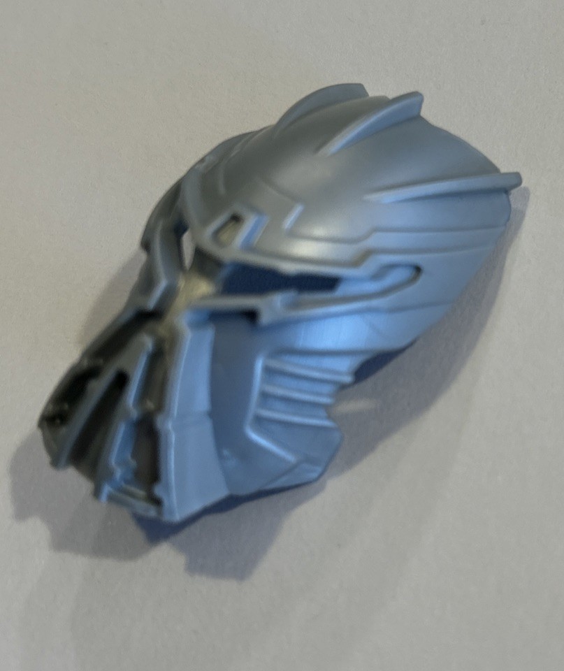 LEGO Bionicle Kanohi Mask Toa Ignika 60936 Pearl Light Gray