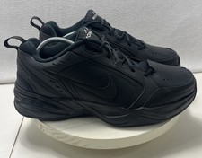 Nike Mens Air Monarch IV 415445-001 Black Lace Up Low Top Training Sneakers 13 D