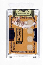 2008 Donruss Playoff Prime Cuts Timeline Joe Medwick #31 Quad Jersey /25