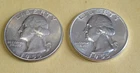 1955 P & D Washington Quarters