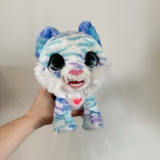 FurReal North The Sabertooth Kitty Interactive Plush Pet Toy 35+ Sound & Motion