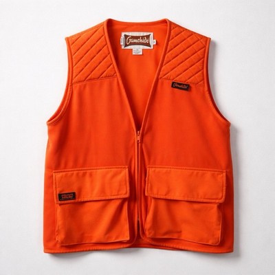 Gamehide  Men's Med  Blaze Orange Hunting Safety Vest/style 202