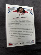 Topps 2004-05 Andre Iguodala Rookie Card #229 Philadelphia 76ers NBA. rookie card picture