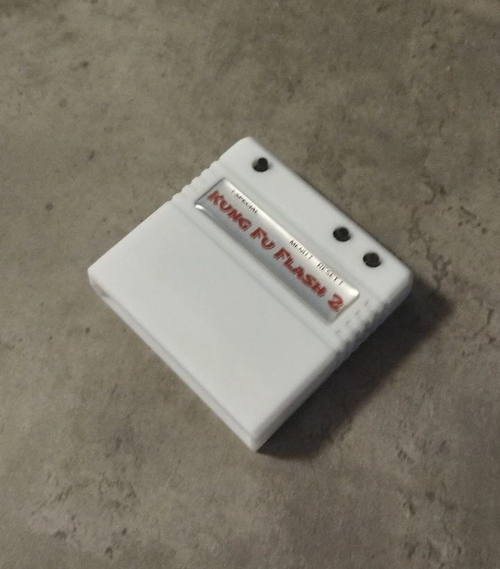 Kung Fu Flash 2 USB-C Cartridge for Commodore 64/128 bubble sticker and SLA case - Image 3 of 4