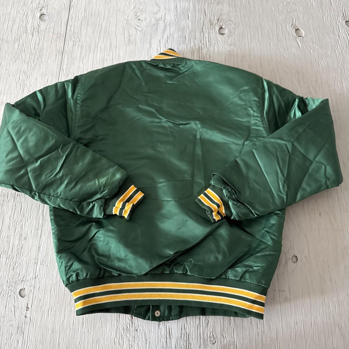 MLB Athletics 90sスタジャン　Lサイズ 90's Starter MLB Oakland Athletics Sweat Stadium Jaket L