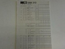 Bildfahrplan Nr. 312 vom 27. Mai 1990 - 1. Juni 1991