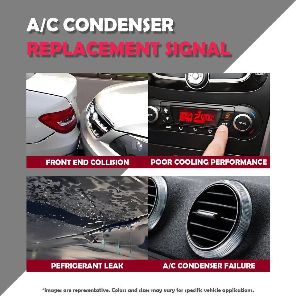 A/C Condenser For BMW 525 528i xDrive 530 550 650i 745 750 760i/xiB5-7 DPI3105 - Image 4 of 4