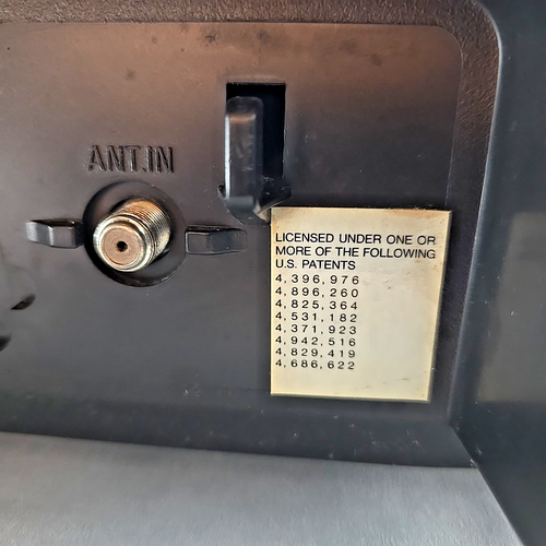 Vintage Magnavox 19" MT1905B301 CRT Fernseher mit Fernbedienung gebraucht funktioniert - Bild 17 von 24
