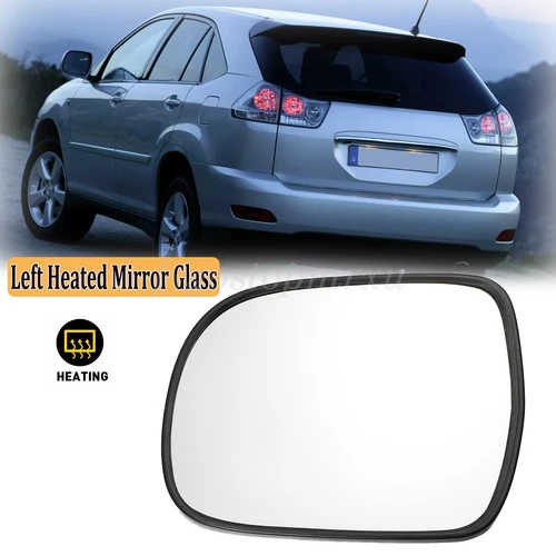 Left Side Wing Heated Mirror Glass For Lexus RX RX300 RX350 RX400H 2004-2009